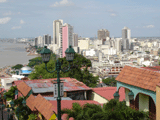 Sicht auf Guayaquil