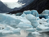 Portage Glacier - ein Frischwasser Gletscher