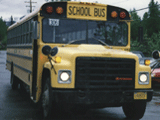 Ein typisch amerikanischer Schulbus